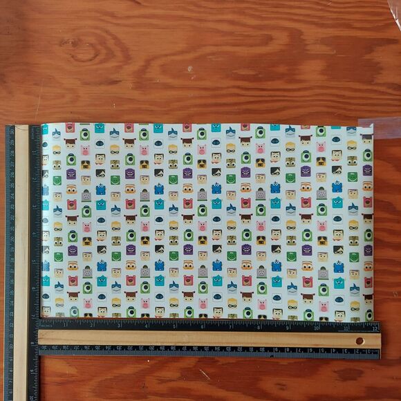 Cricut Vinyl Disney PIXAR Sampler Removable Matte - 4 Full Sheets, 2 Partial - Picture 2 of 8